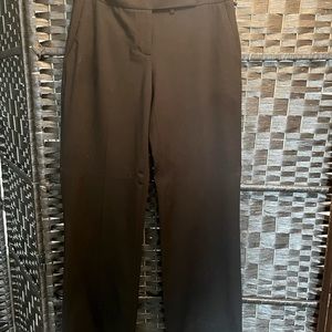 Dress black Calvin Klein pants size 0 with a button and zipper front